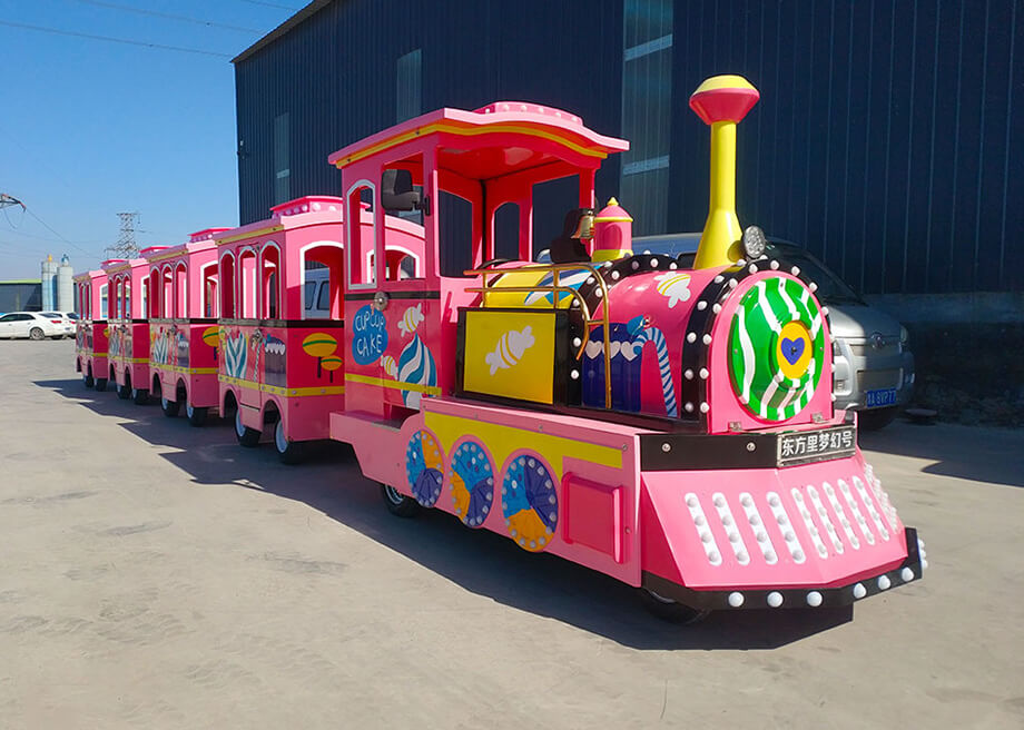 Small Trackless Train