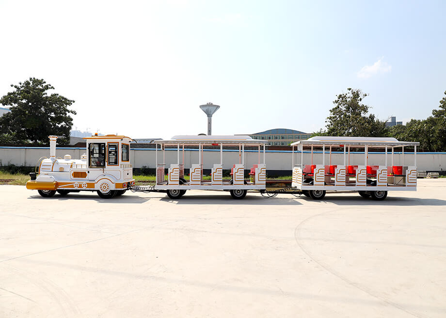 Large Trackless Train