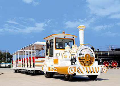 Large Trackless Train
