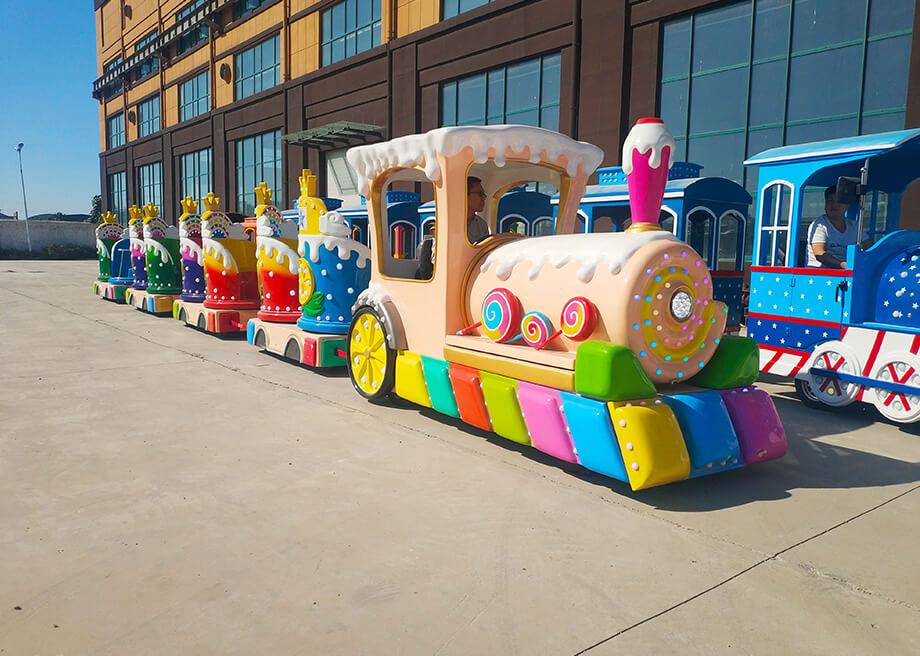 Candy Trackless Train