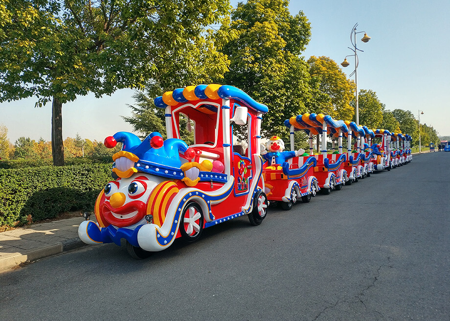 Clown Trackless Train