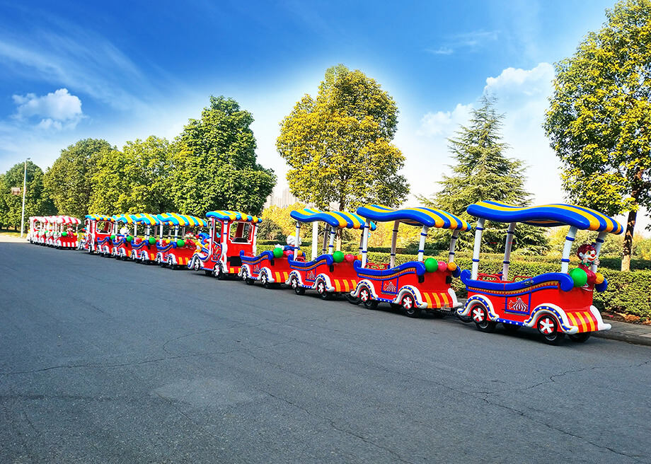 Clown Trackless Train