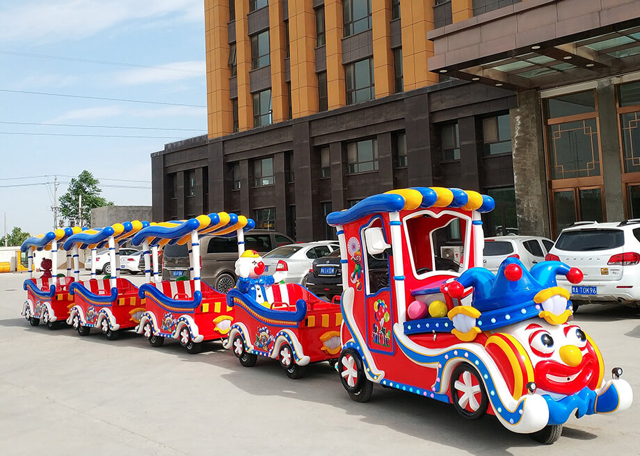 Clown Trackless Train