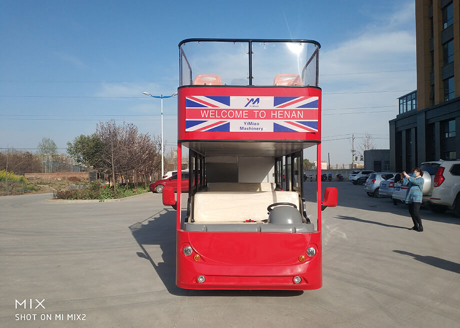 Double Decker Sightseeing Bus