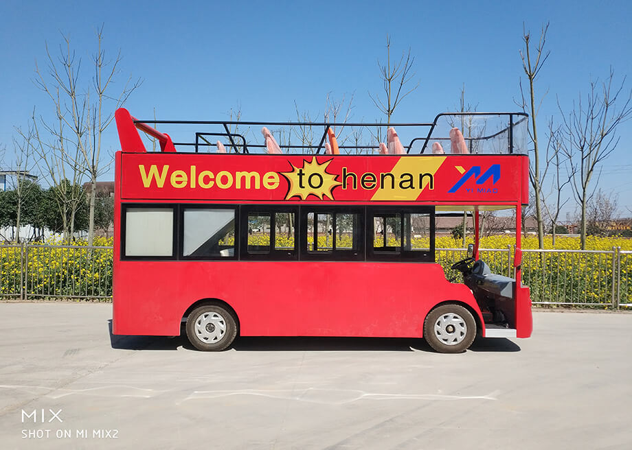 Double Decker Sightseeing Bus
