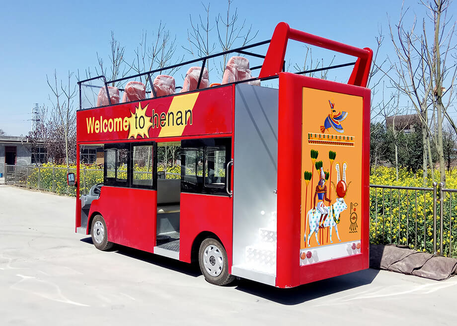 Double Decker Sightseeing Bus