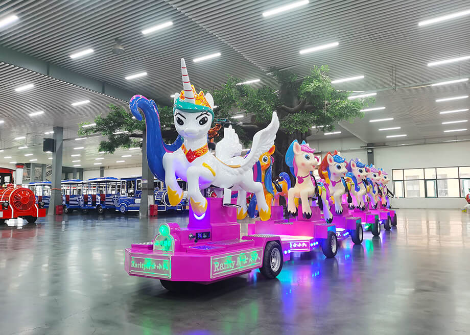 Knight Squad Trackless Train