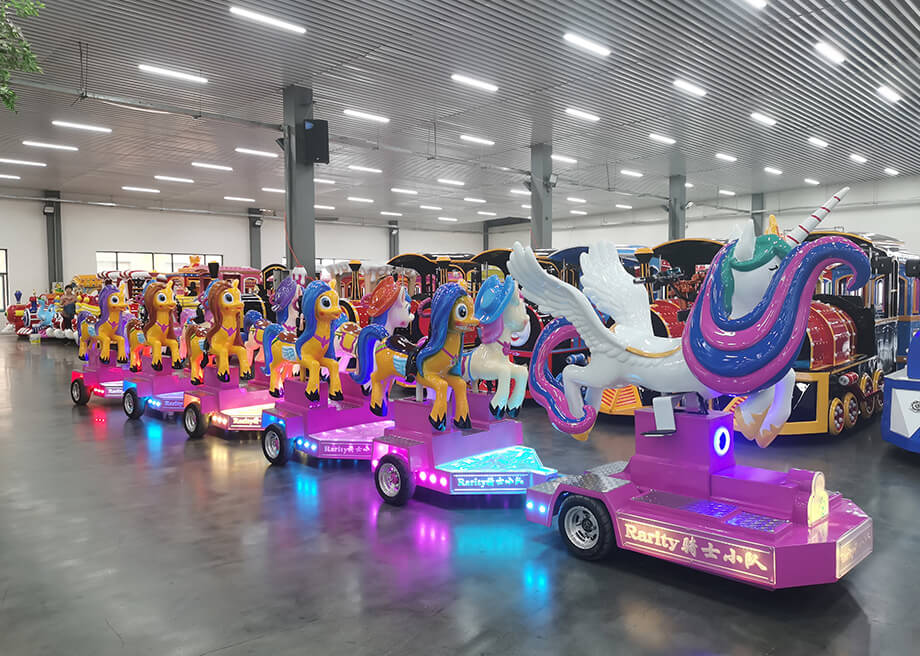 Knight Squad Trackless Train