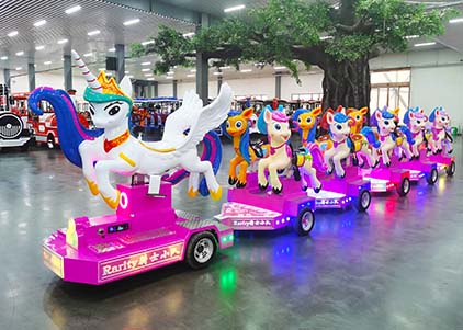 Knight Squad Trackless Train