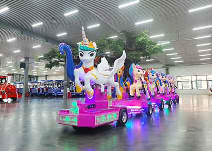 Knight Squad Trackless Train
