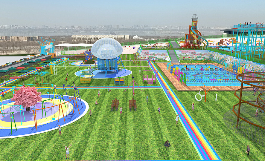 Outdoor Playground Park Design