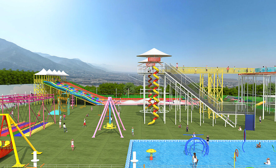 Outdoor Playground Park Design