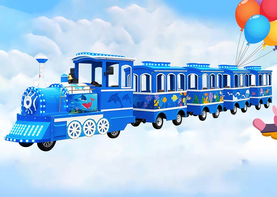 Customizable Small Trackless Train