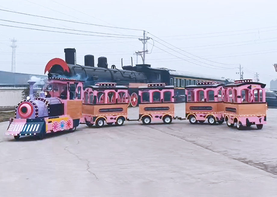 Customizable Small Trackless Train