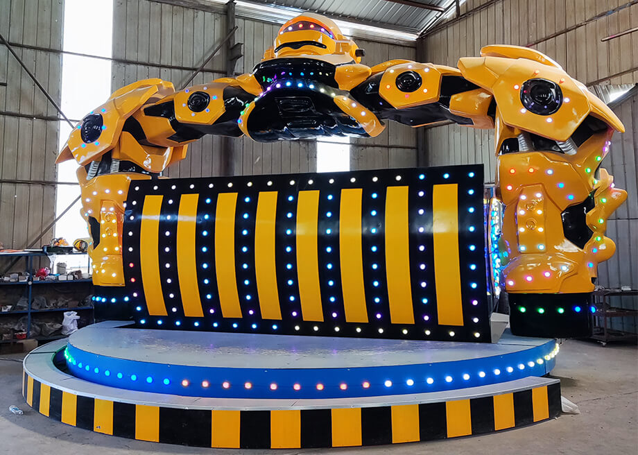 3d Rotating Ride Robocop Rotating Rides-Henan Sanshuo Amusement Equipment Co., Ltd.