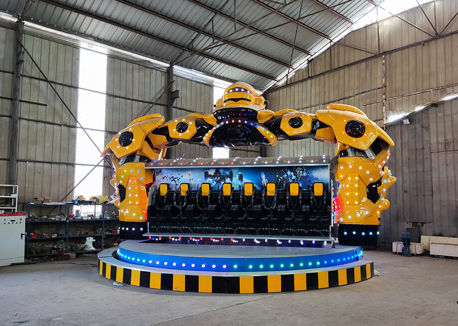 Fast Rideable Objects Robocop Rotating Rides-Henan Sanshuo Amusement Equipment Co., Ltd.