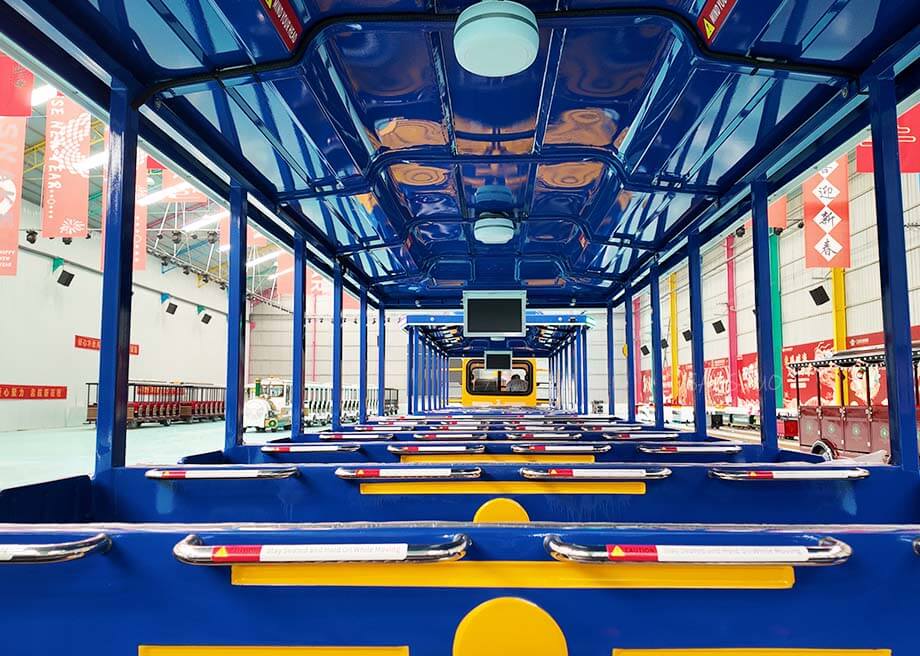 Customized Large Trackless Tourist Train