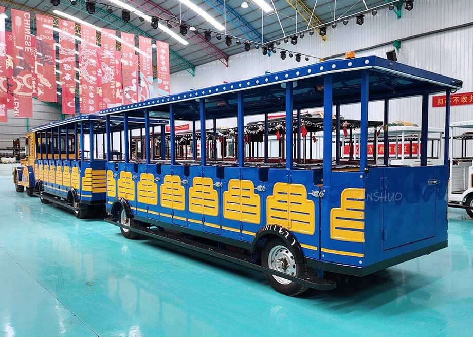 Customized Large Trackless Tourist Train