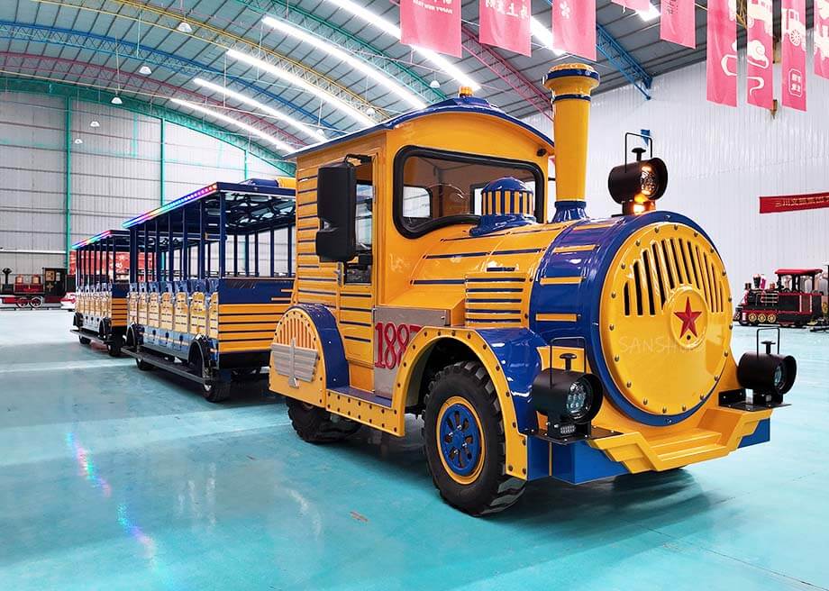 Customized Large Trackless Tourist Train
