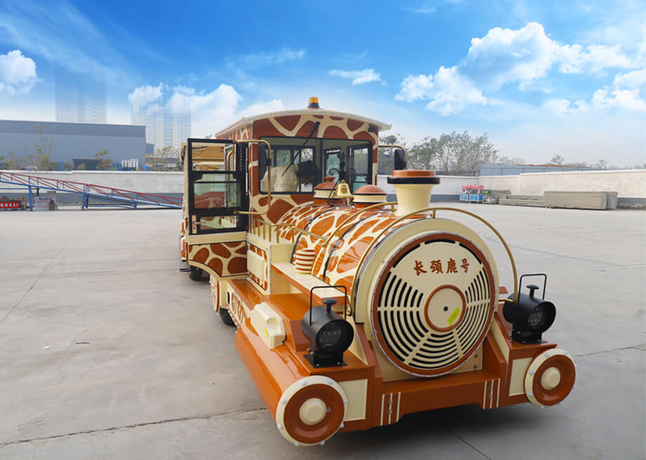 Large Trackless Train-Giraffe Sightseeing Train