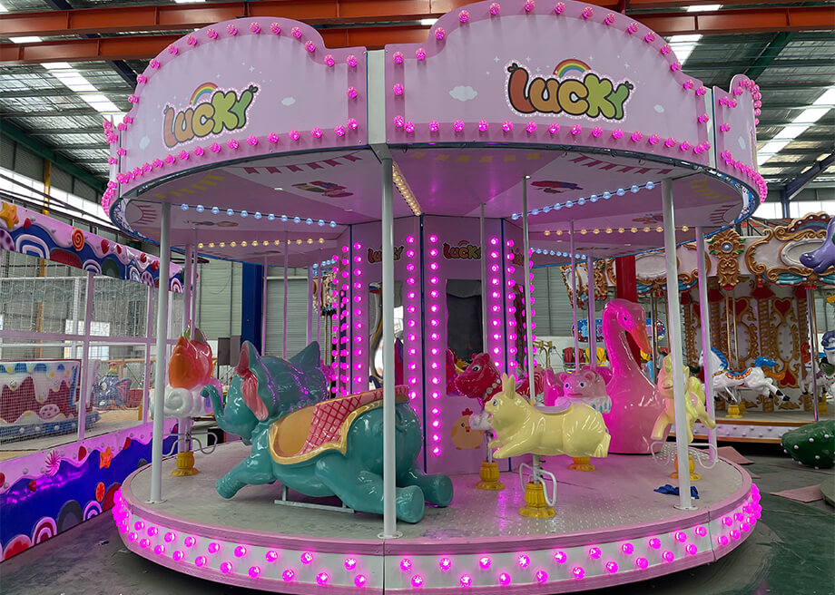 Macaron Carousel Rides