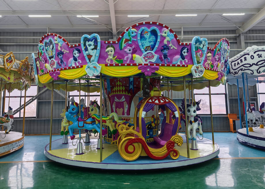 Little Pony Carousel Horses