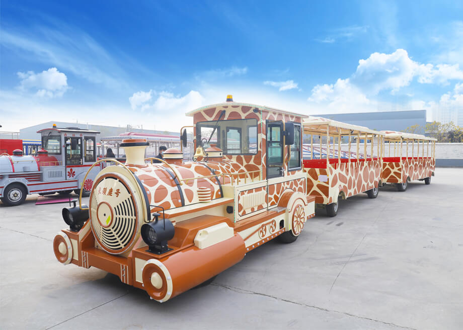 Large Trackless Train-Giraffe Sightseeing Train