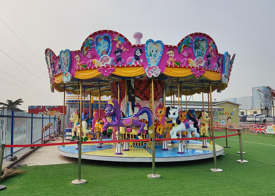 Little Pony Carousel Horses