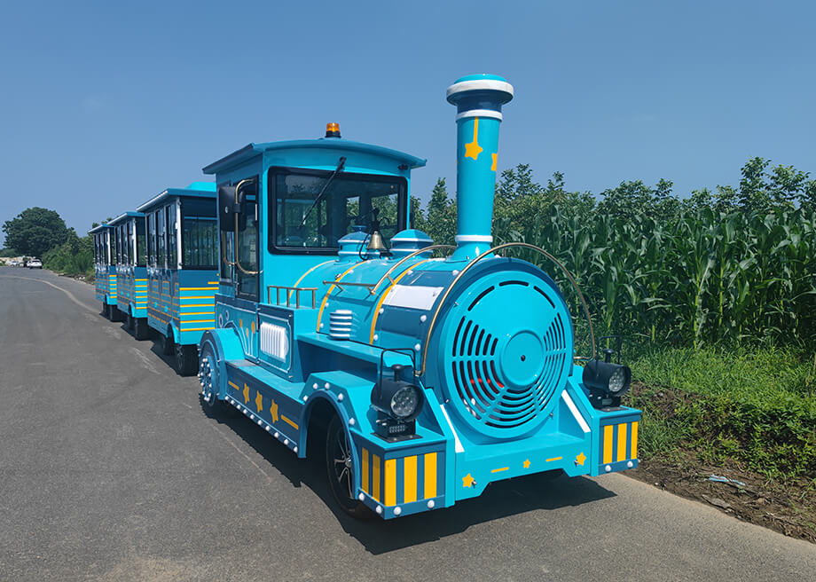 Medium Trackless Train-Enclosed Train