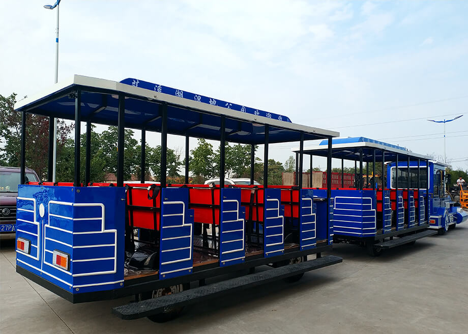 Medium Trackless Train-42 Seats Blue Color