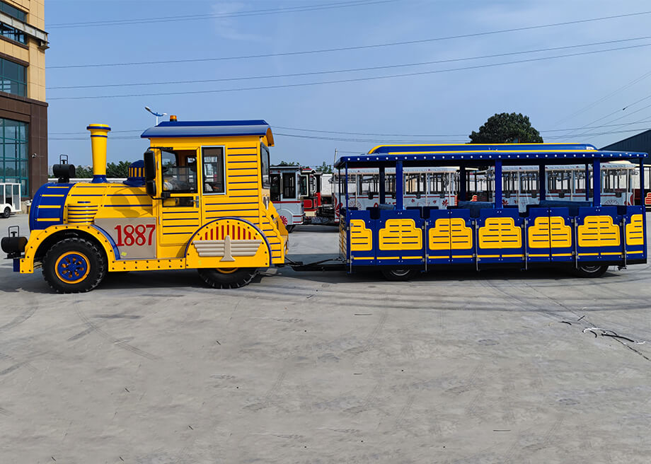 Large Trackless Train-58 Seats Antique Train