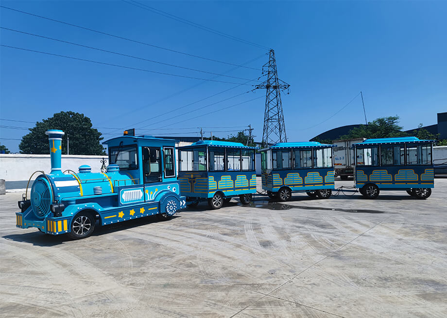 Medium Trackless Train-Enclosed Train