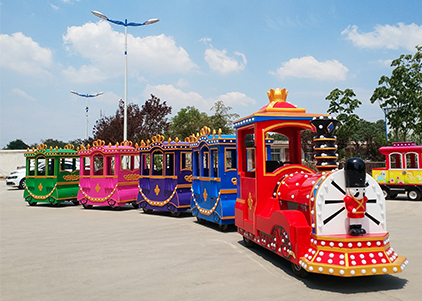 Soldier Kids Train Rides