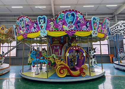 Little Pony Carousel Horses