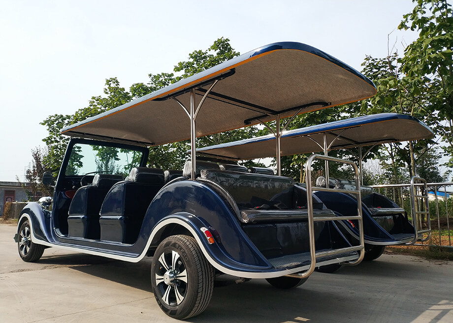 12 Seats Electric Vintage Car