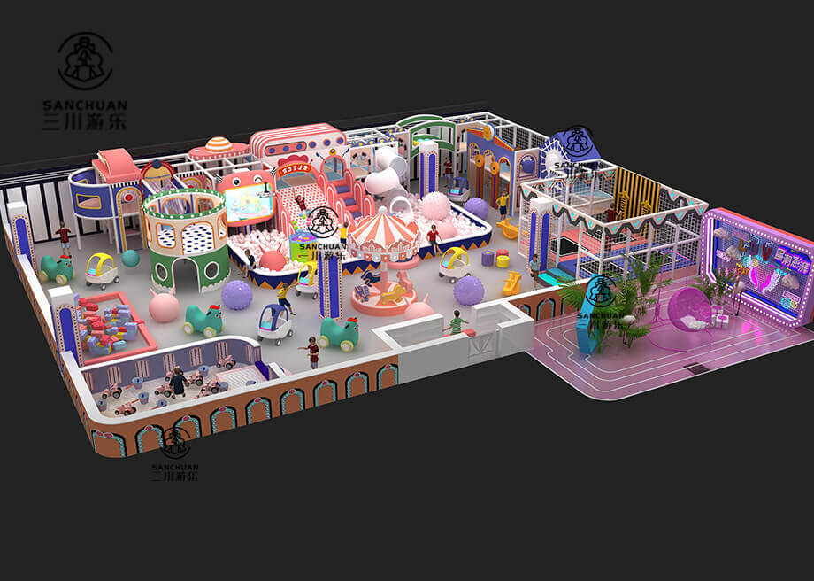 Macaroon Theme Indoor Playground