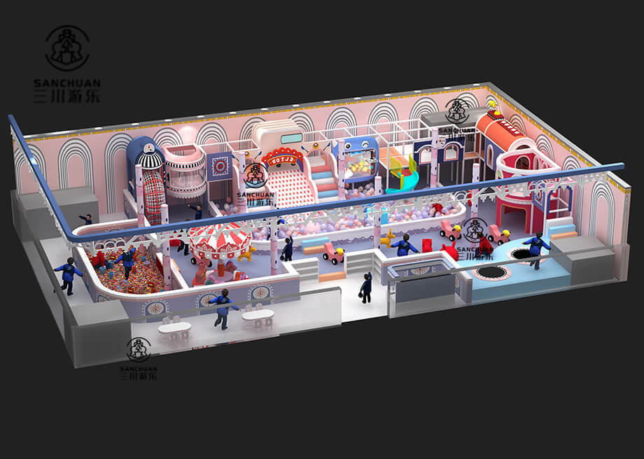 Macaroon Theme Indoor Playground