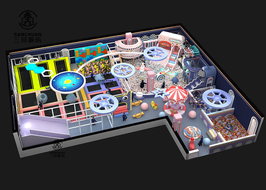 Trampoline Theme Playground