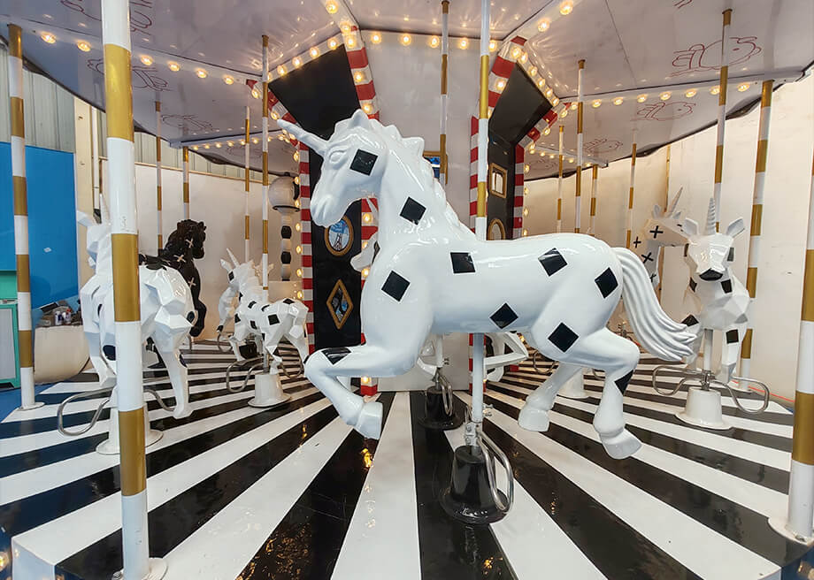 Starry Sky Carousel Horse