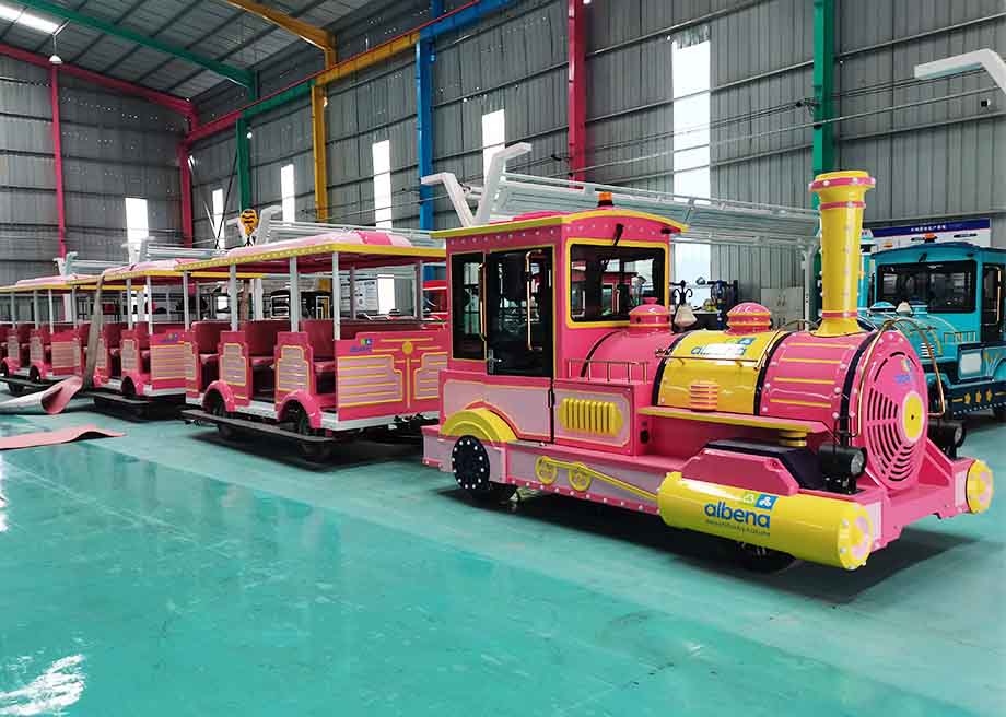 Customized 45 Seater Trackless Train