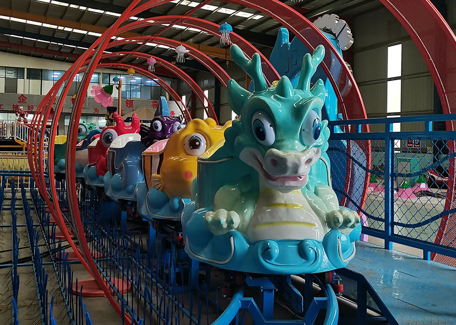 Ocean Theme Mini Roller Coaster