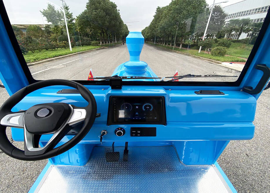 Train-Shaped Sightseeing Car